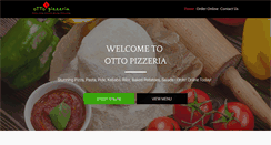 Desktop Screenshot of ottopizzeria.com.au